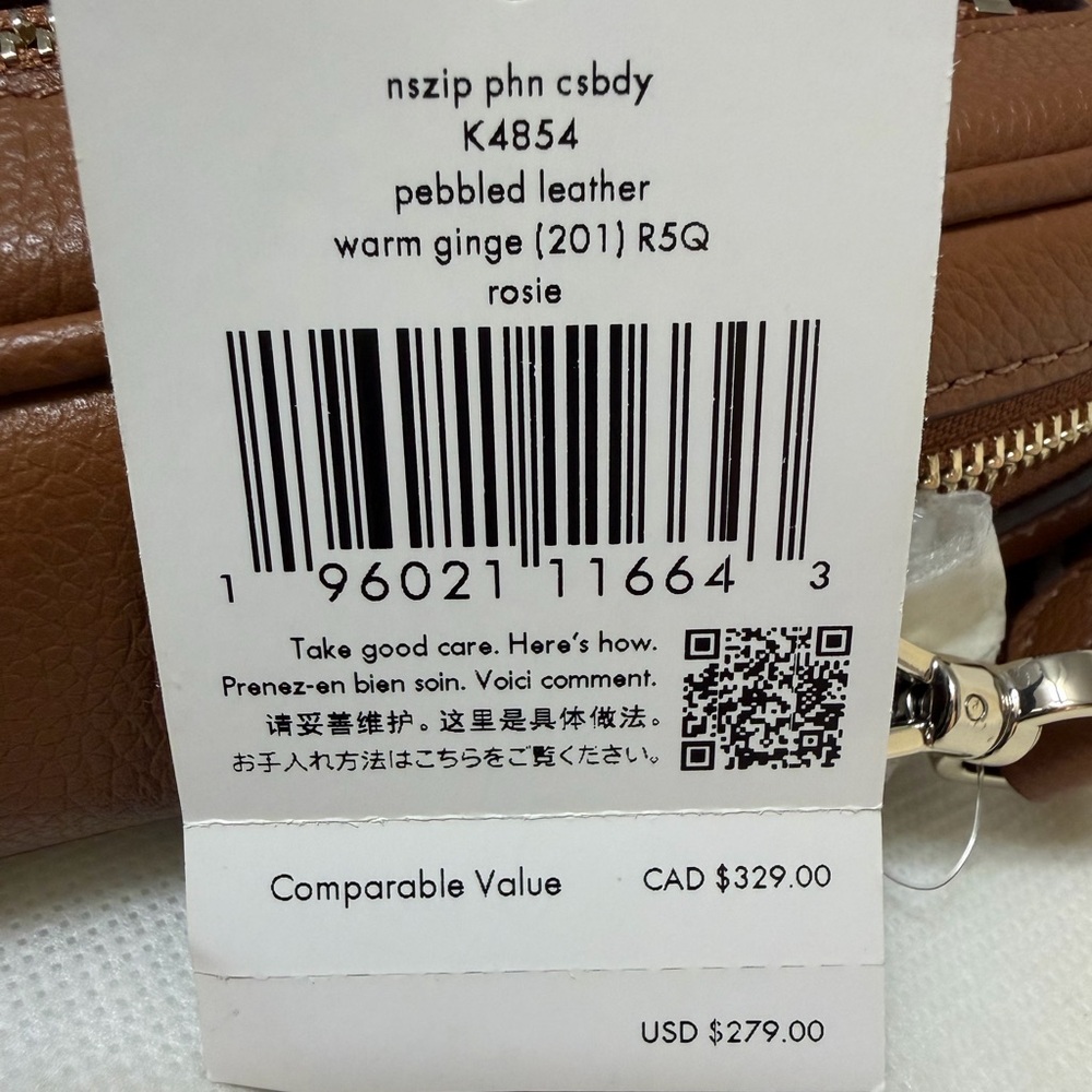 Kate Spade Rosie North South Crossbody Bag (A748) - Picture 12 of 12